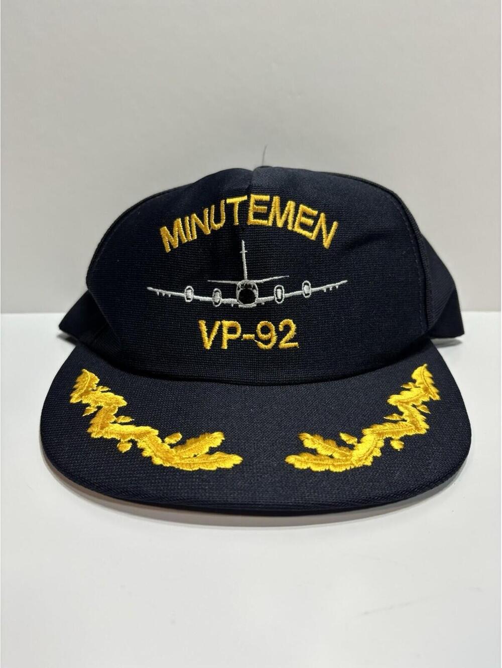 Vintage Minutemen VP-92 Hat Logo Aviation Military Cap USA